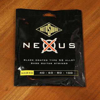 ROTOSOUND Nexus Bass Medium Black Coated Type 52 Alloy, NXB40 (.040-.100)