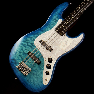 Fender 2024 Collection MIJ Hybrid II Jazz Bass QMT Rosewood Fingerboard Aquamarine 【福岡パルコ店】