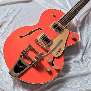 Gretsch G5655TG Electromatic Center Block Jr. Single-Cut with Bigsby and Gold Hardware Orange Stain