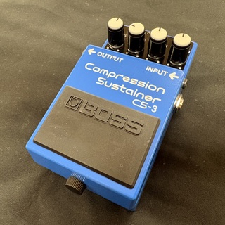 BOSS CS-3 ギター用エフェクター BOSS / CS-3の使い方や特徴等をレビュー。ノイズか少なく