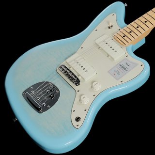 Fender 2024 Collection MIJ Hybrid II Jazzmaster Maple Flame Celeste Blue [限定モデル](重量:3.62kg)【渋谷店