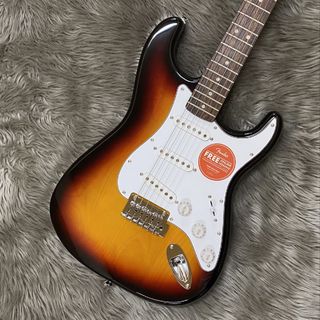 Squier by Fender Affinity Series Stratocaster Laurel Fingerboard White Pickguard 3-Color Sunburst ストラトキャスター