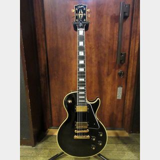 Gibson Custom Shop Historic Collection Murphy Lab 1968 Les Paul Custom Reissue Ebony Ultra Light Aged