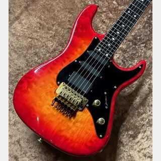 Valley Arts Custom Pro USA Steve Lukather Model Fireburst w/1P Quilt Body【1990年製】