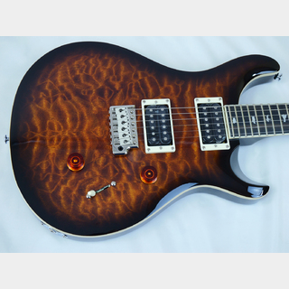 Paul Reed Smith(PRS) SE Custom 24 Quilt Package  (Black Gold Sunburst)