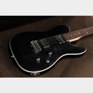 G&L Tribute Series ASAT DELUXE CARVED TOP / Trans Black