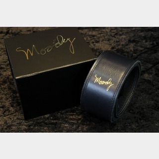 moodyMoody Straps Leather/Leather 2.5" Standard Navy/Black