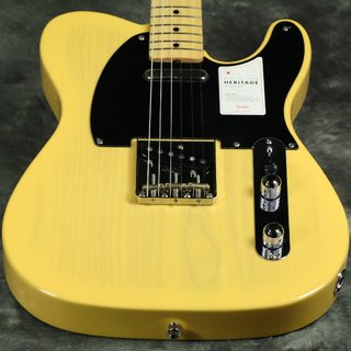 Fender Made in Japan Heritage 50s Telecaster Maple Fingerboard Butterscotch Blonde [S/N:JD22019264]【御茶ノ