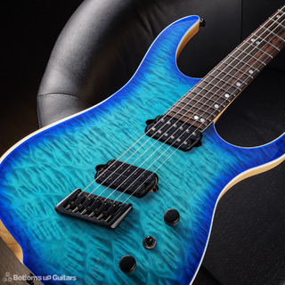 Ormsby Guitars {BUG} HYPE G6 QMSA " AQUA BURST "