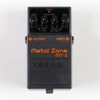 BOSS 【中古】メタルゾーン エフェクター BOSS MT-2 Metal Zone ボス ギターエフェクター