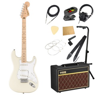 Squier by Fenderスクワイヤー/スクワイア Affinity Series Stratocaster OLW エレキギター VOXアンプ付き 入門11点セット
