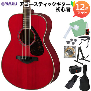 YAMAHAFS820 RR アコースティックギター初心者12点セット 【WEBSHOP限定】