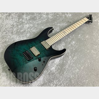 E-II M-II NT HS QM (Black Turquoise Burst)