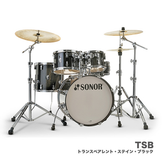 SonorAQ2 Series STUDIO TSB トランスペアレント・ステイン・ブラック [SN-AQ2ST] ハードウェアセット