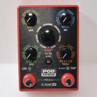 Line 6のギター・プロセッサー“POD Express Guitar”が5月に発売