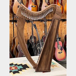 選択なし BRITTANY-22 "Walnut" with Full Lever Harp #9421