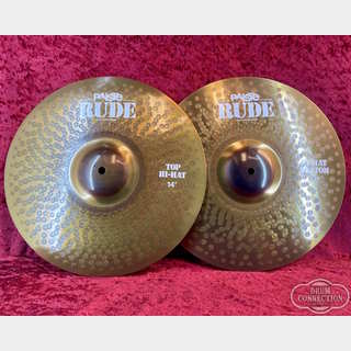 PAiSTe 【訳あり特価品】RUDE Hi-Hats 14" 880g/1,145g