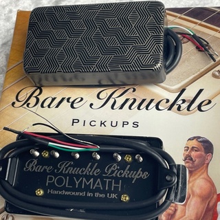 Bare Knuckle Pickups POLYMATH 6st Set Black Cover "Polymath Etching"【正規輸入品】