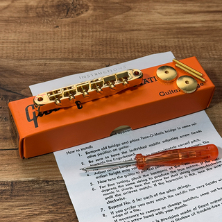 Area 59 Ltd.Orange Box Low-Profile Gold ABR-1 with Softbrass Saddles Set 