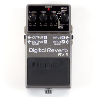 BOSS 【中古】デジタルリバーブ エフェクター BOSS RV-5 Digital Reverb ボス リヴァーブ エフェクター