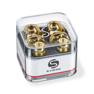 Schaller S-Locks M Gold 14010501 ストラップロックピン ゴールド