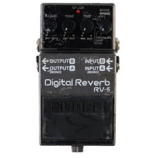 BOSS 【中古】デジタルリバーブ エフェクター BOSS RV-5 Digital Reverb ボス リヴァーブ エフェクター