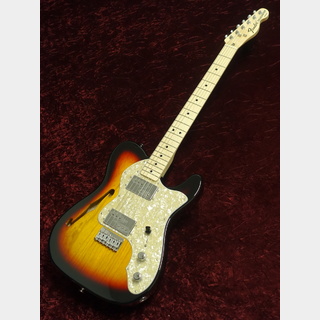 Fender FSR Made In Japan Traditional II 70s Telecaster Thinline MN 3-Color Sunburst #JD23021710