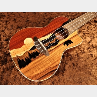 Luna Guitars Vista Bear Concert Uke w/Preamp 【コンサート/ベア】【18回金利0%対象】【送料込】