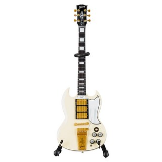 Gibson AXE HEAVEN(R) '64 SG Custom White 1:4 Scale Mini Guitar Model [GG-222AH]