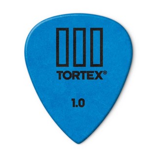 Jim Dunlop 462 Tortex TIII ×10枚セット (1.0mm/ブルー)