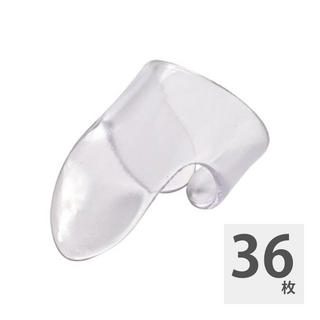 Jim Dunlop9033 Clear “D” Plastic Fingerpicks ラージ フィンガーピック×36枚