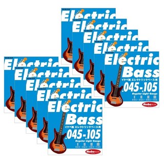 Ikebe Original ※11/2より店頭先行販売開始 Electric Bass Strings イケベ弦 エレキベース用 045-105 [Regular Light G...