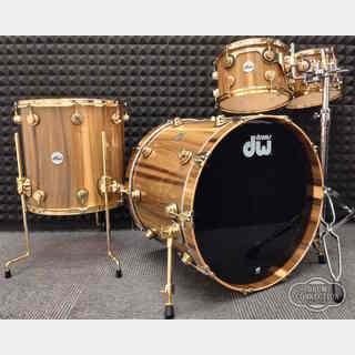 dw Collector's Pure Maple 4pcs Kit  - Exotic Wood Finish【Rainbow】-