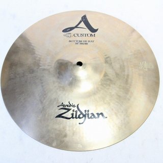 Zildjian A.Custom 14インチ Hi-Hat BOTTOM単品 1250g ボトムのみ【池袋店】