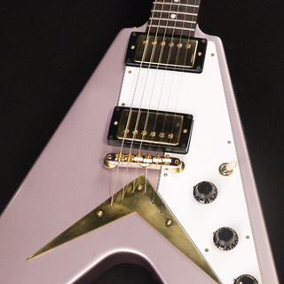 Gibson Custom Shop 1958 Korina Flying V White Pickguard VOS Heather Poly ≪S/N:8 3783≫ 【心斎橋店】