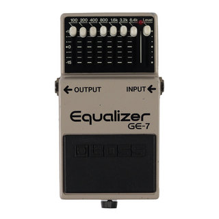 BOSS 【中古】イコライザー エフェクター BOSS GE-7 Equalizer Made in Japan ギターエフェクター