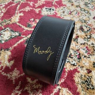 MoodyLeatherStrap Leather＆Suede 2.5Standard Black/Black