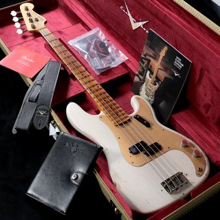 Fender Custom Shop Limited Edition P-jazz Bass Relic, Aged White Blonde(重量:3.75kg)【渋谷店】