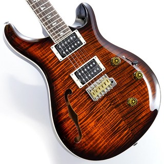 Paul Reed Smith(PRS) SE Custom 24 Semi-Hollow Piezo (Orange Tiger Smokeburst)