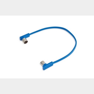 Warwick Rockboard Flat MIDI Cable, Blue 30 cm 【池袋店】