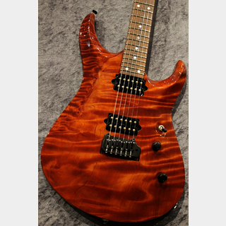 Koca Guitars Custom Order Light DC Carved Flame Redwood Top/Quilt Maho Back/ Roast Flame Maple Neck/Snakewood FB