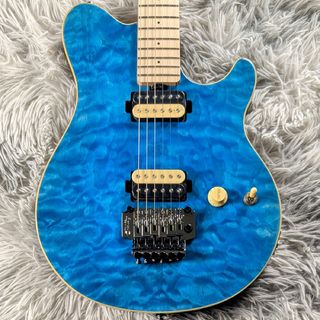 Sterling by MUSIC MAN AXIS AX40-TBL-M Trans Blue【現物画像】1/25更新