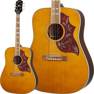 EpiphoneMasterbilt Inspired by Gibson Hummingbird (Aged Antique Natural Gloss) 【数量限定エピフォン・アク...
