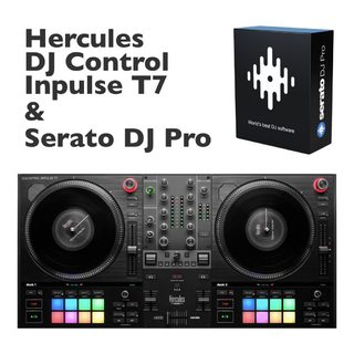 HERCULES DJControl Inpulse T7 ＋ serato DJ ProシリアルセットDJコントローラーハーキュリーズ ＜動画レビューあり