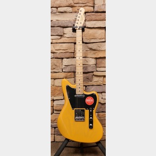 Squier by FenderParanormal Offset Telecaster Maple Fingerboard Black Pickguard Butterscotch Blonde 
