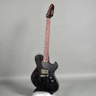 Newman GuitarsUSA Custom Shop Honeycomb Chambered Jr. / Translucent Charcoal Swamp Ash