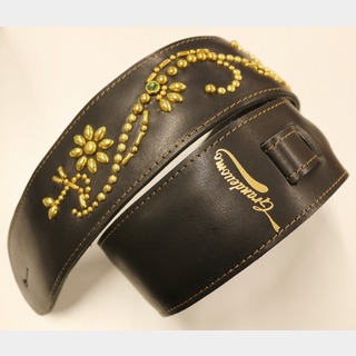 Grande uomoStuds Strap Wisteria 栃木レザー #2 【スタッズ】【革職人による高級ストラップ】