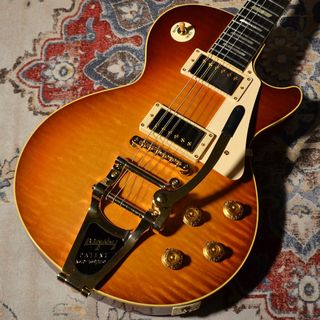 Bizen Works BURNED Standard Gold Hardware w/ bigsby Sunburst #230547【ハカランダ指板】