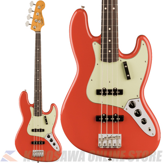 FenderVintera II 60s Jazz Bass, Rosewood, Fiesta Red 【高性能ケーブルプレゼント】(ご予約受付中)