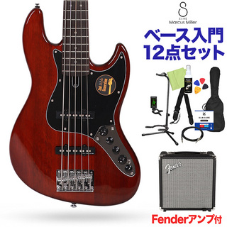 Sire Marcus Miller V3 5st 2nd MA 初心者セット 【Fenderアンプ付】